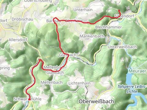 Schwarzmuhle to Sitzendorf Walk
