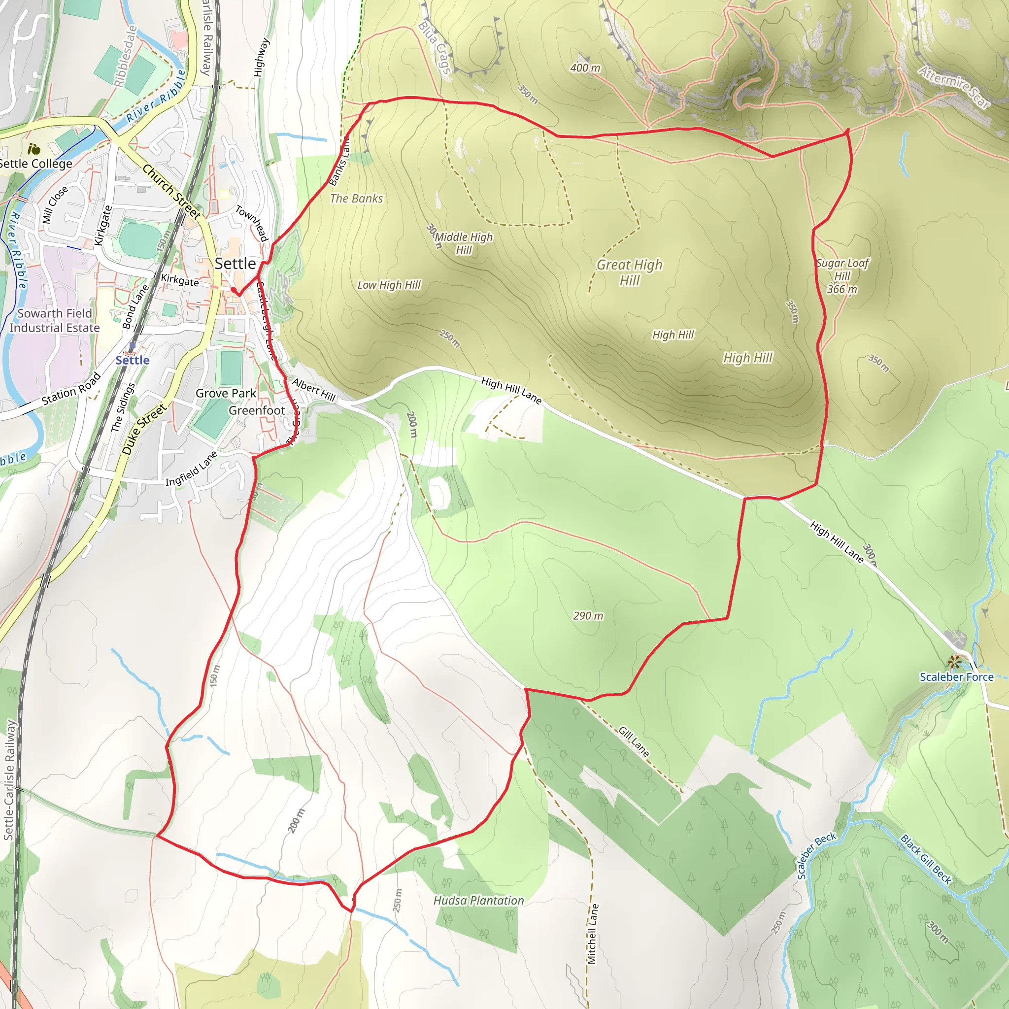 Settle Circular Walk | North Yorkshire | England