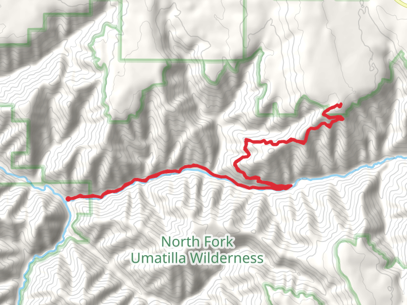 North Fork Umatilla River Trail