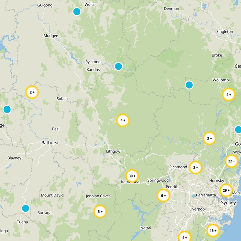 Lithgow City Static Map