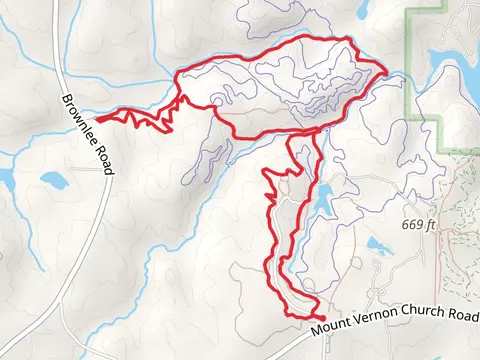 Bootlegger and Sandy Creek Loop Trail
