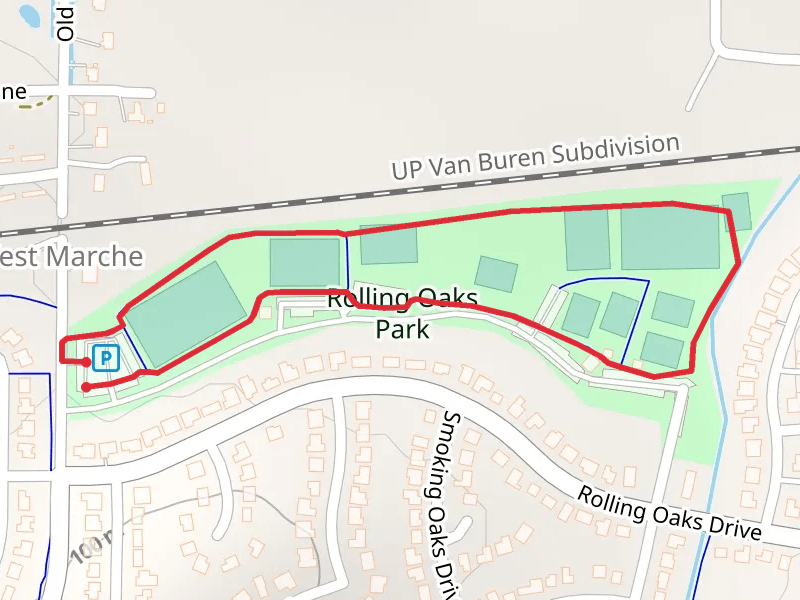 Rollings Oaks Park Loop