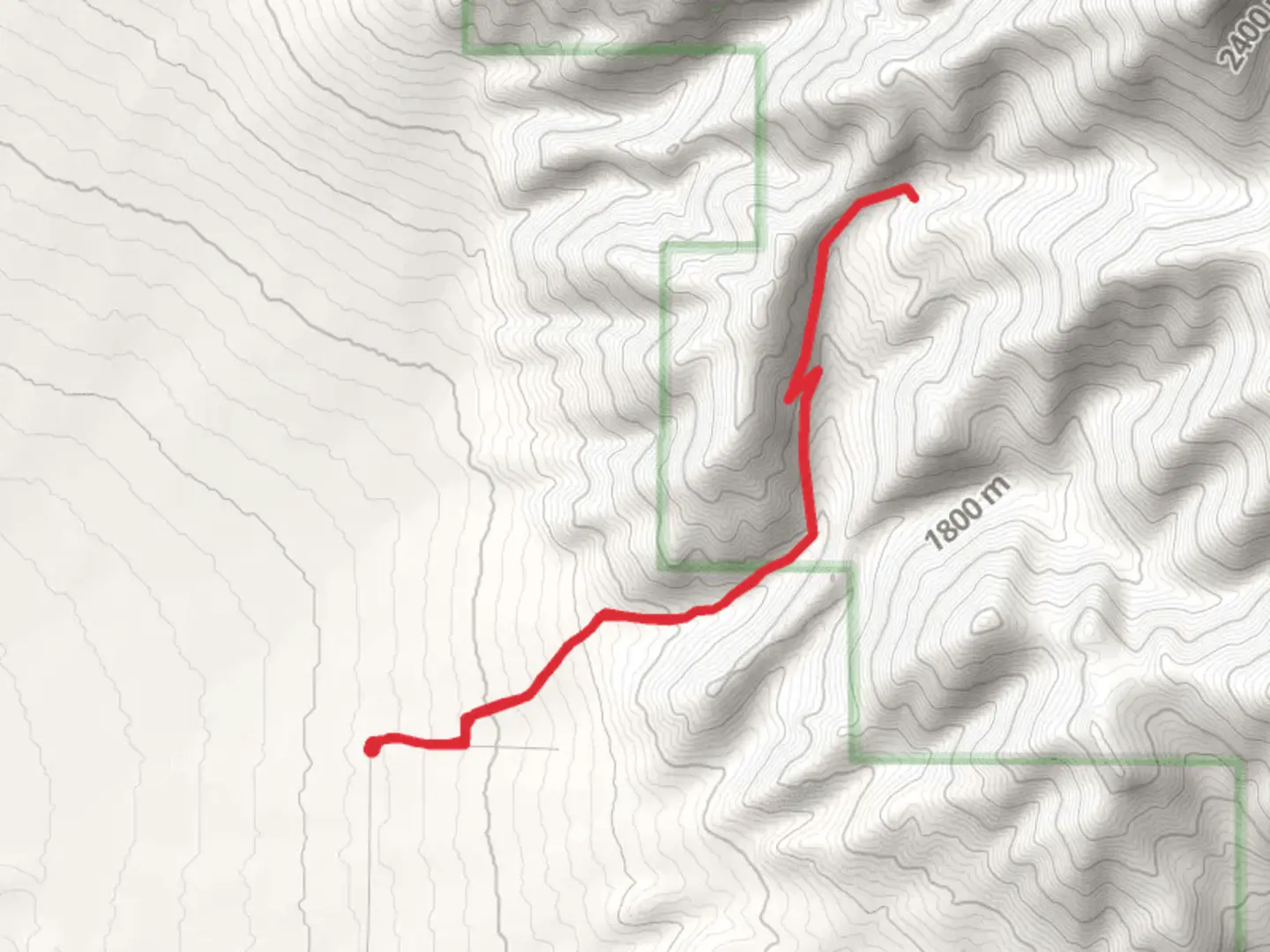 An image depicting the trail Corbly Gulch Trail - Short and its surrounding area.