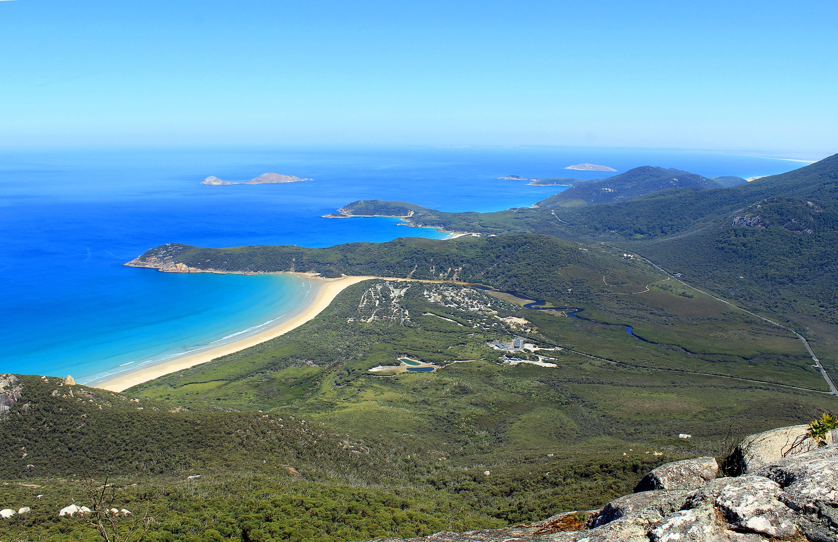 An image depicting the trail Wilsons Promontory - Northern Circuit and its surrounding area.