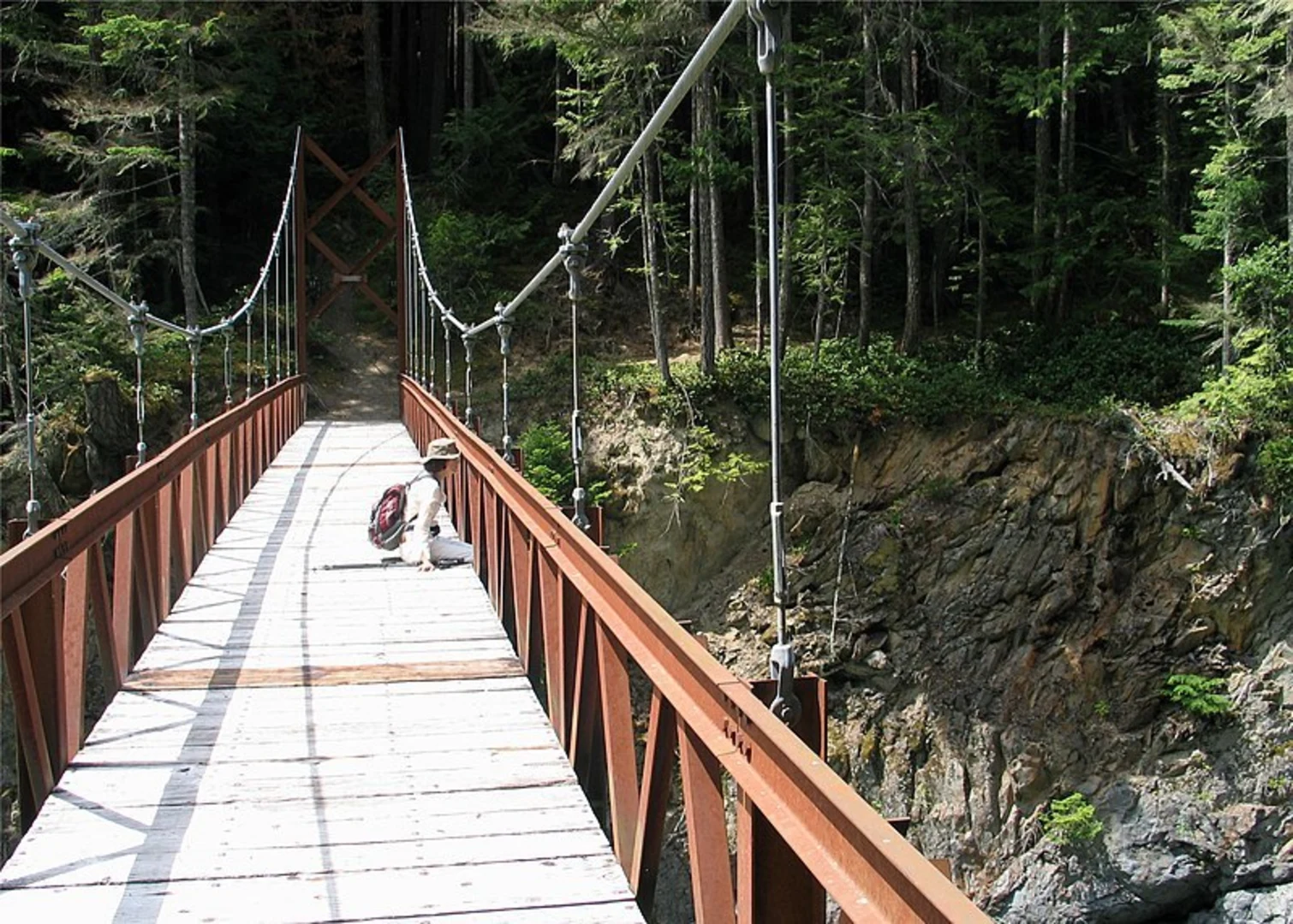 An image depicting the trail Dodger Point via Long Ridge Trail and its surrounding area.
