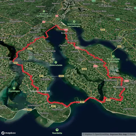 Oosterscheldepad and Zandvoortseweg Loop