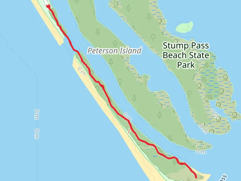 Stump Pass Beach State Park Trail