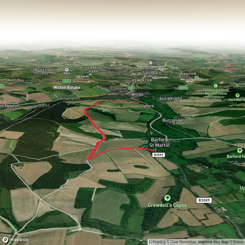 Barford Saint Martin GPX file