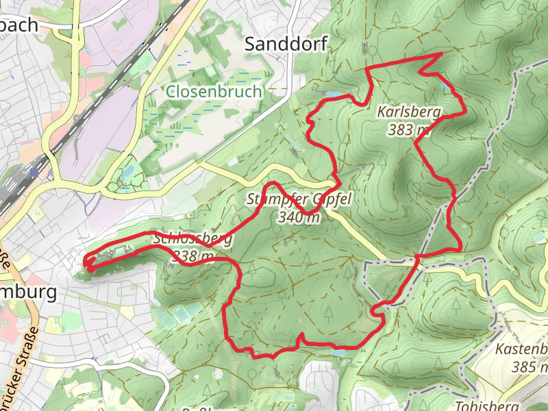 Stumpfer Gipfel and Eiskeller via Roetkaeppchenweg