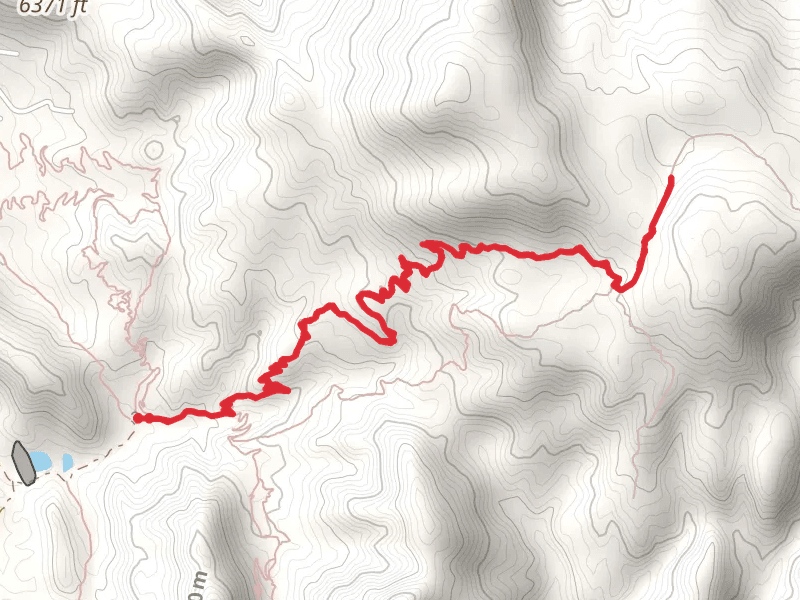 Lightning Switch Trail and Upper Ghost Flats Trail