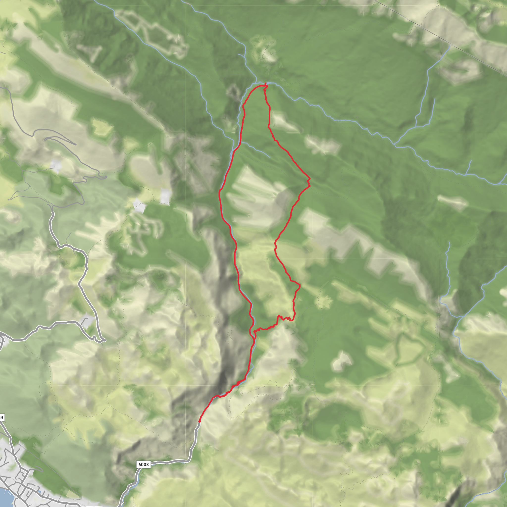 Paklenica National Park - Mala mocila mobile static map