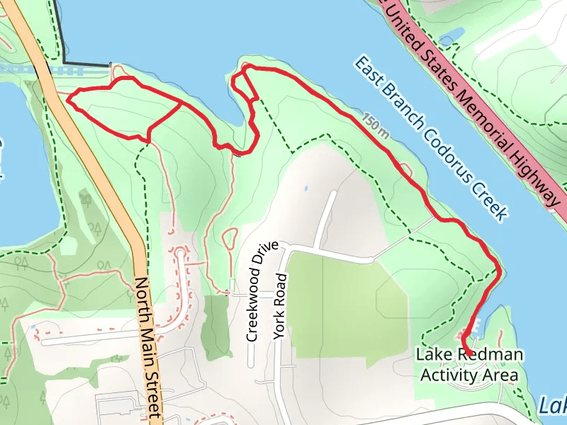 Lake Redman Activity Area Loop Trail