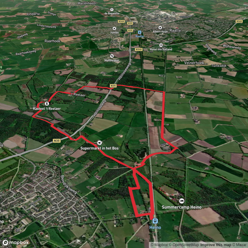 Jacobsgat via Parallel Weg and Hondemots Weg