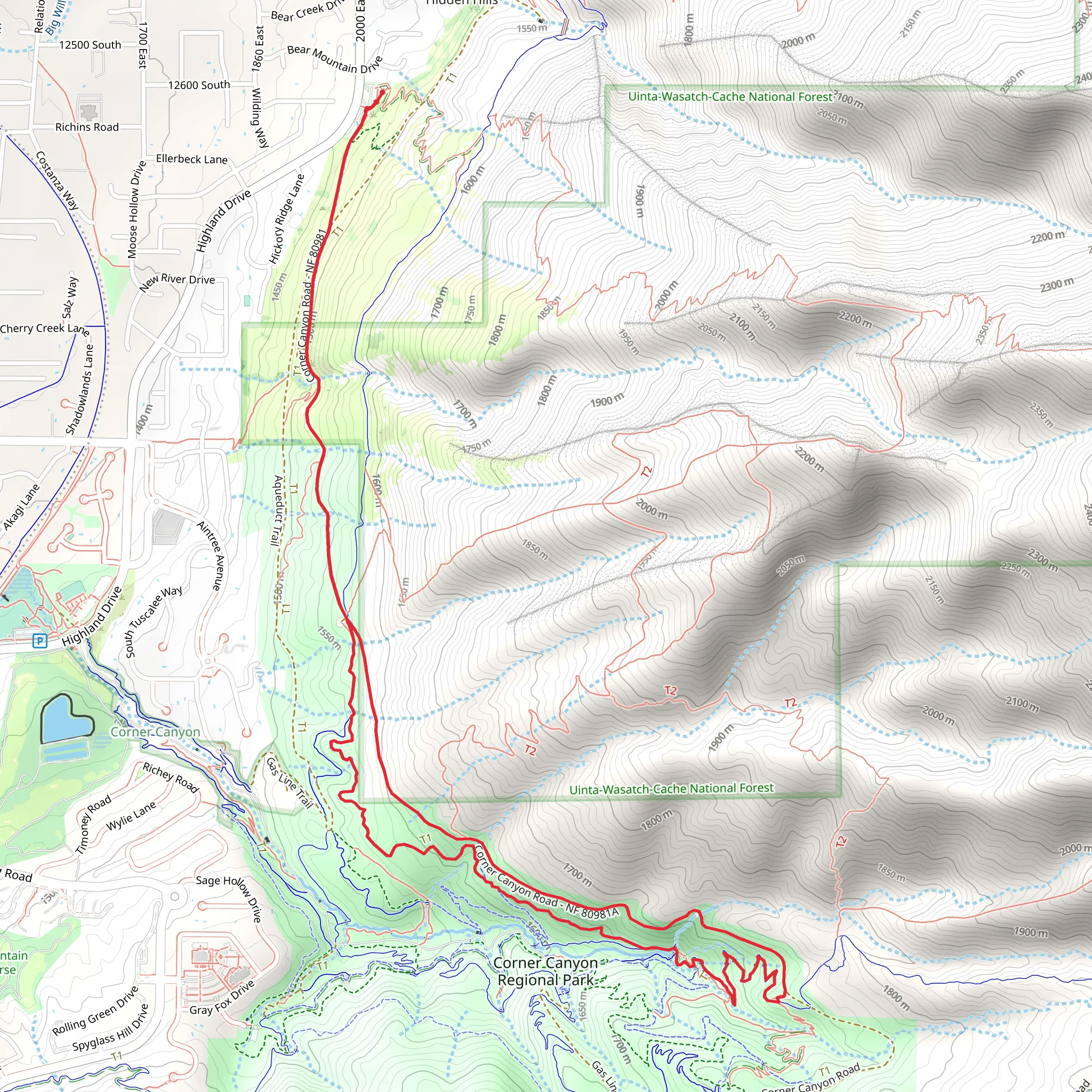Rattler and Corner Canyon Road Loop | Salt Lake County | Utah