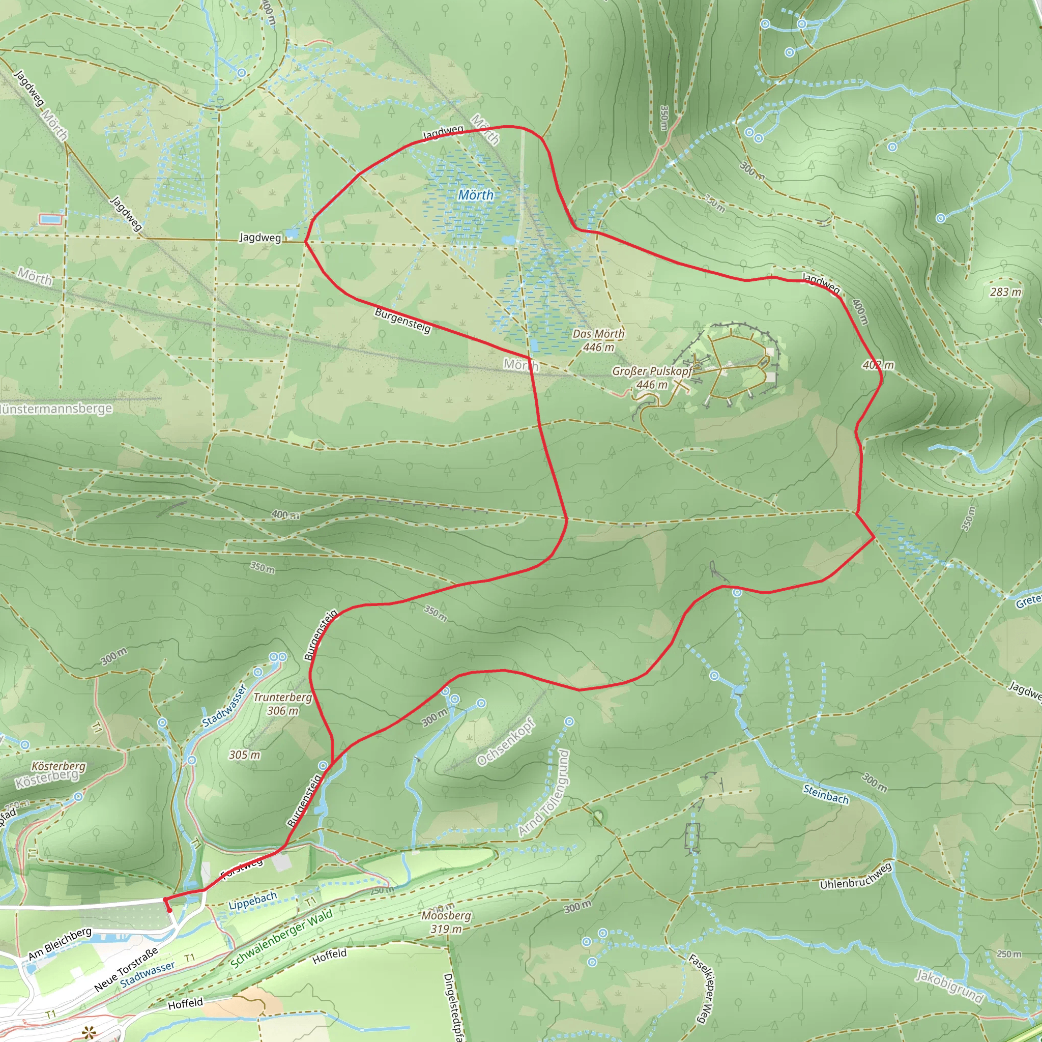 Bei Schwalenberg mobile static map