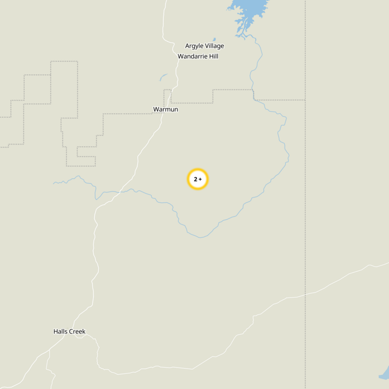 Shire Of Halls Creek Static Map