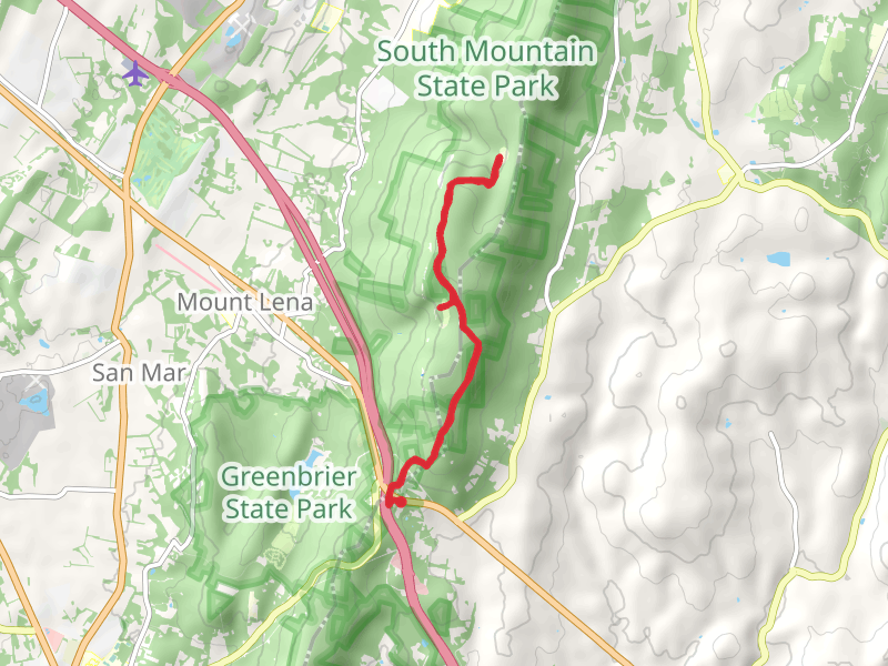 Black Rock and Annapolis Rock via Appalachian Trail