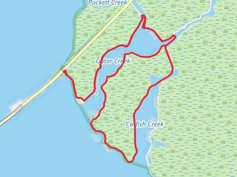 Gator Creek and Catfish Creek Walk