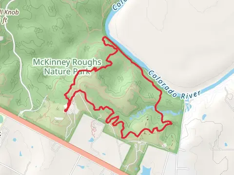 Colorado River - Mckinney Roughs Nature Park Loop
