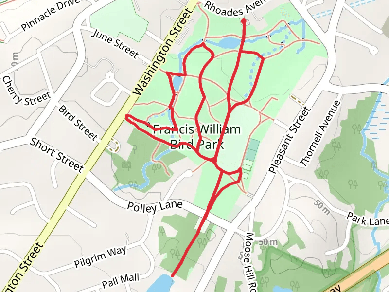 Francis William Bird Park Loop Trail