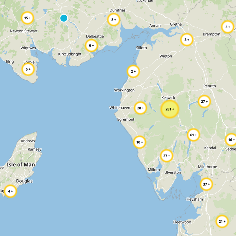 Cumbria Static Map