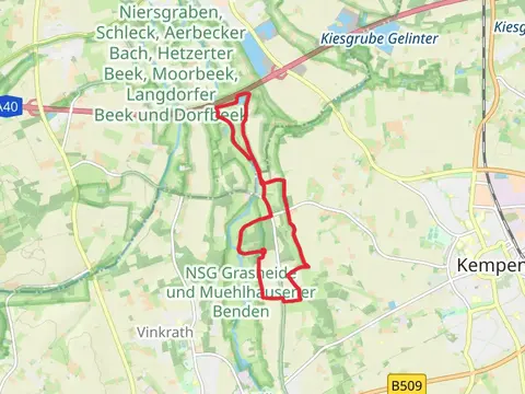 Grasheide and Steinkohleweg Orsoy-Hinsbeck