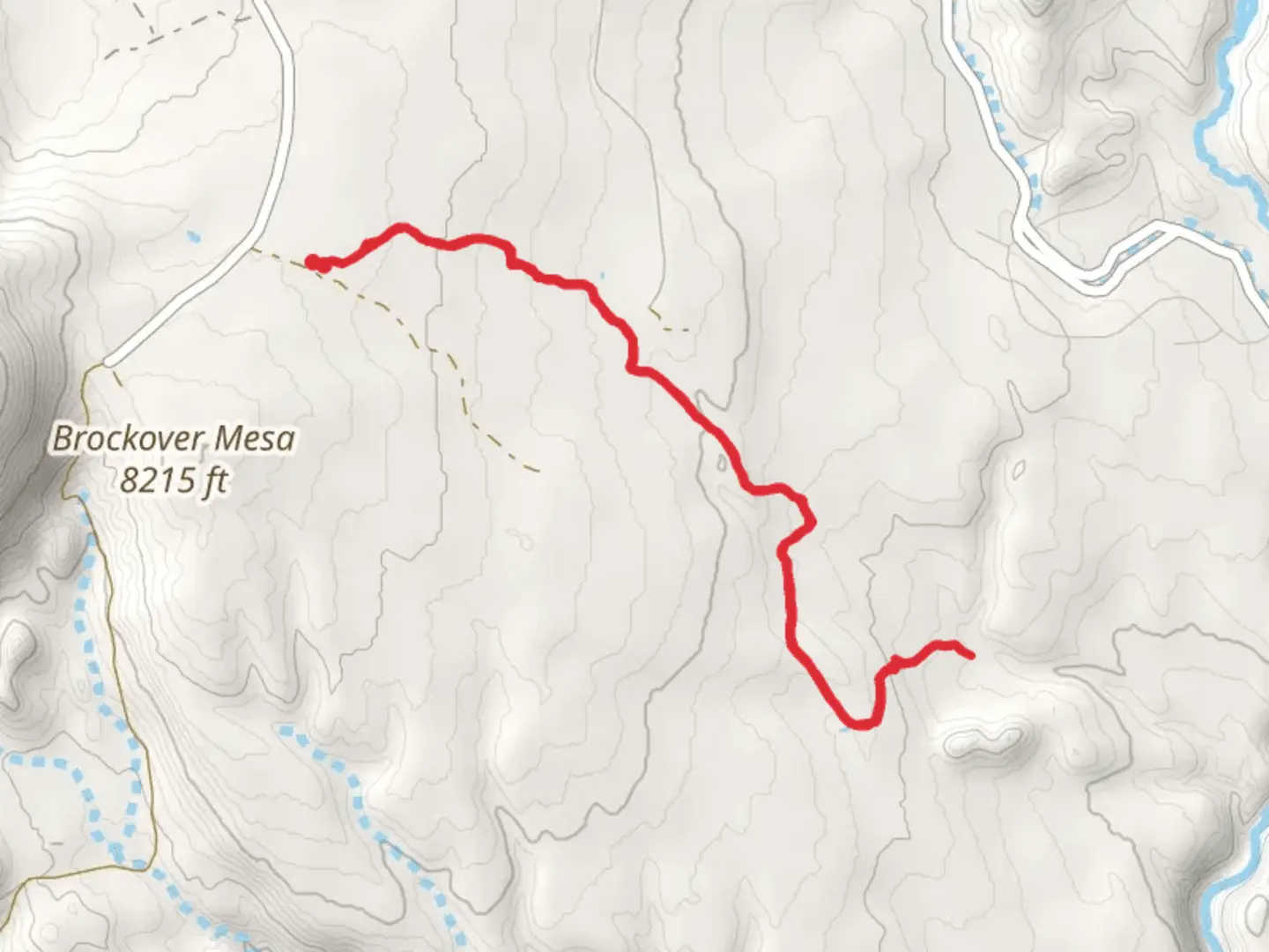 An image depicting the trail Round Park Trail and its surrounding area.