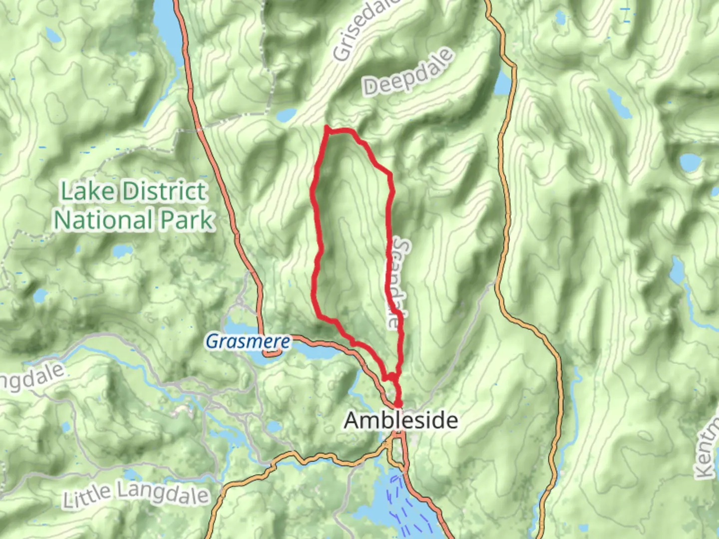 An image depicting the trail Fairfield and its surrounding area.