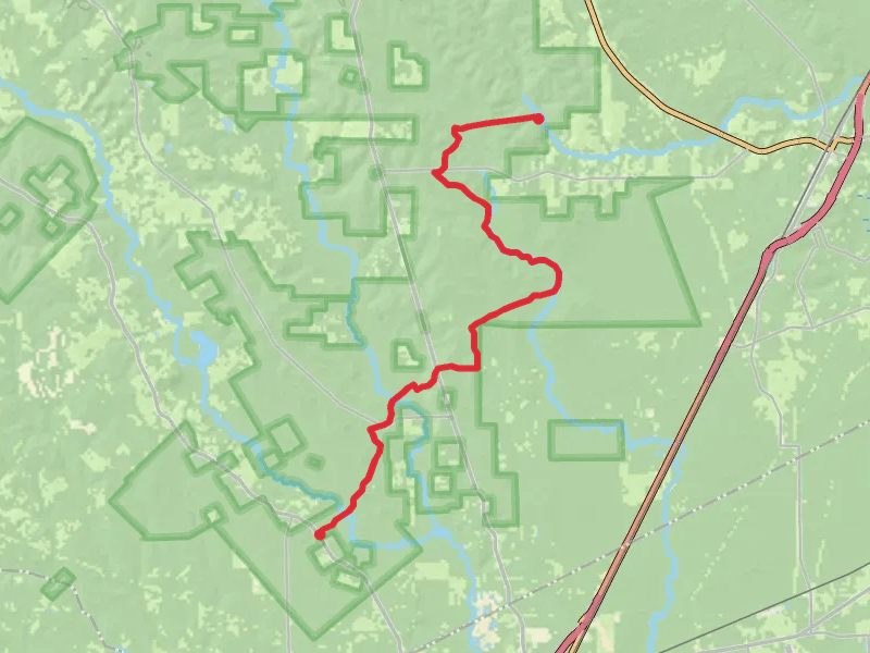 Lone Star Hiking Trail - Big Creek