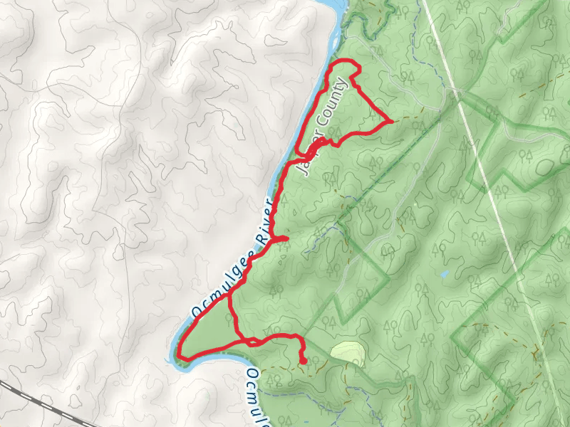 River, Nelson Island and Swimming Hole Loop Trail