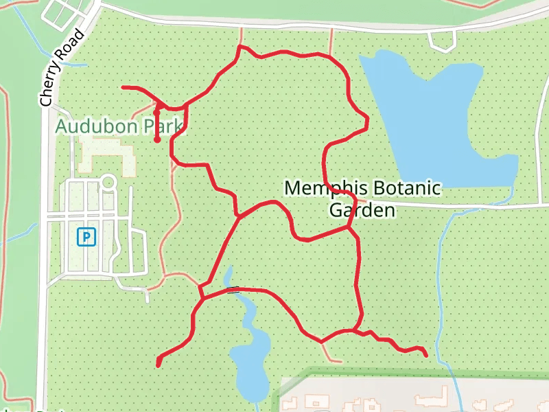 Memphis Botanic Garden Loop