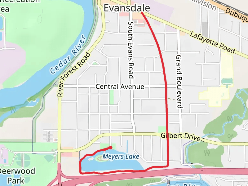 Evansdale Nature Trail