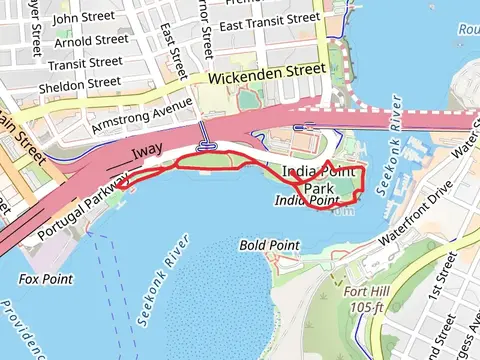 Indian Point Park and Seekonk River Walk