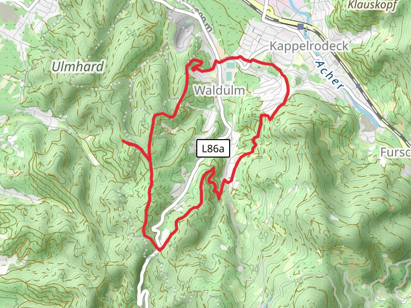 Russhaldeweg Tal and Ulmer Panoramaweg
