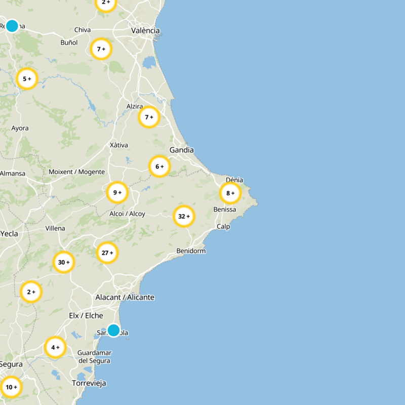 Parcent Static Map