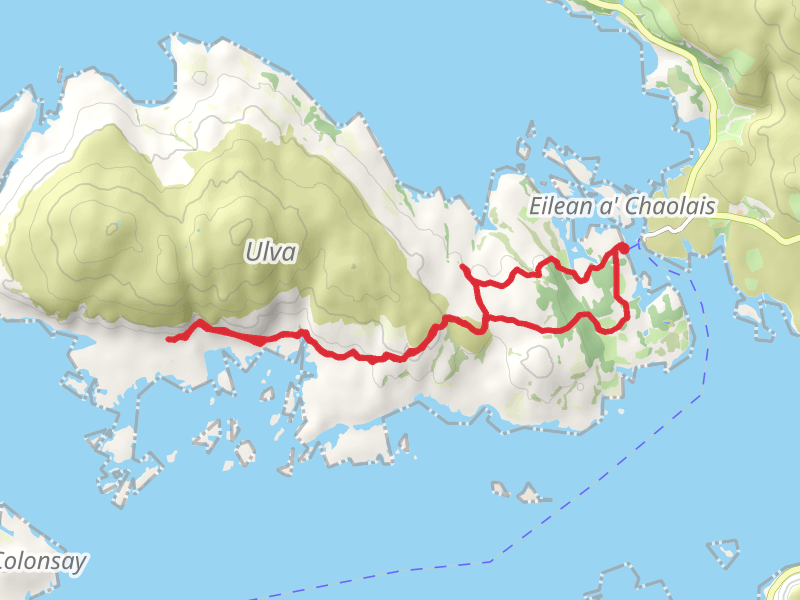 Hike on Ulva Loop via Woodland Walk thumbnail