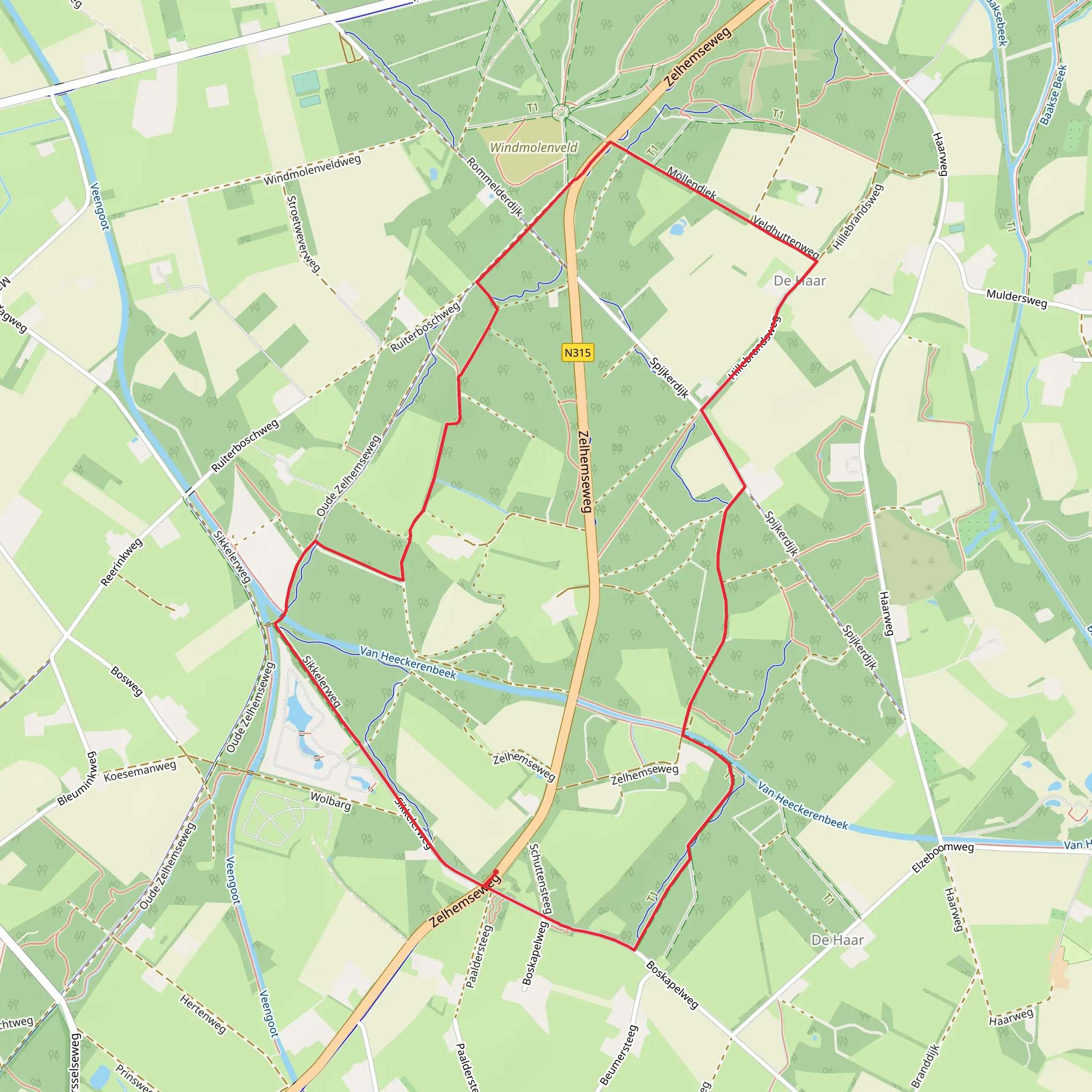Sikkeler Route mobile static map