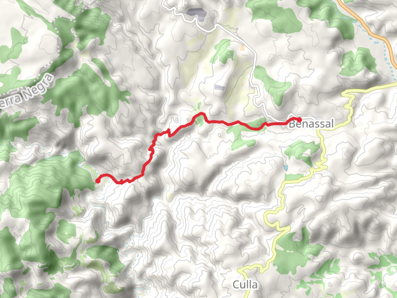 Camí Vell de Benassal to Vistabella per Molí Pas PR CV 294