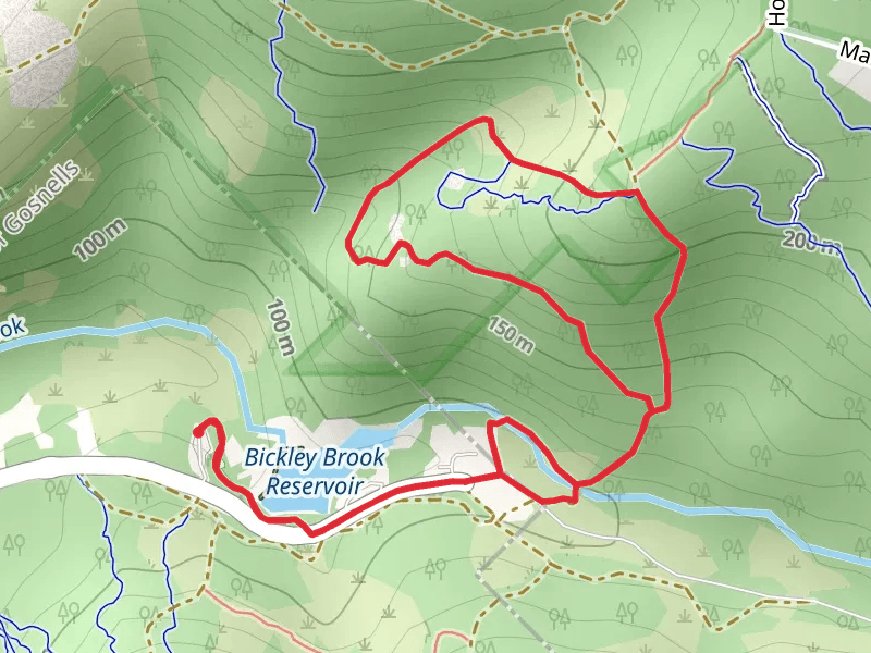 Bickley Reservoir Walk