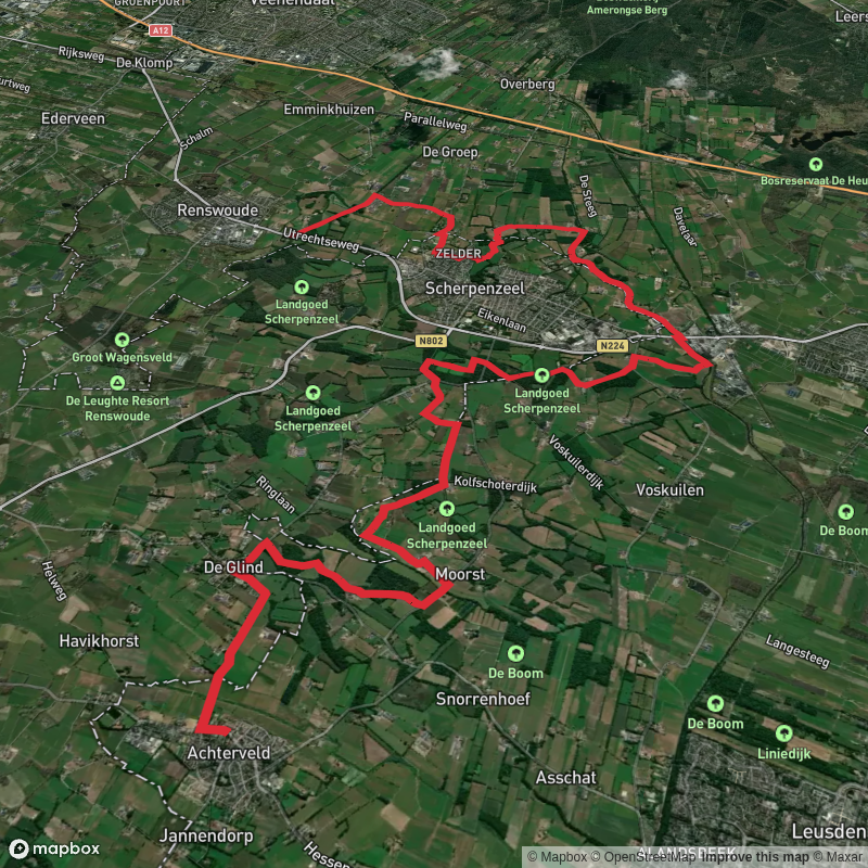 Archterveld to Renswoude via Dashorsterpad and Utrechtpad