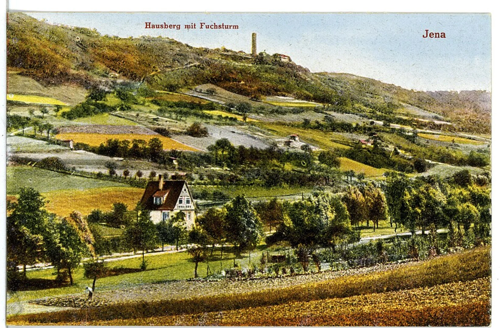 An image depicting the trail Hausberg, Burg Kirchberg and Wintberg Loop and its surrounding area.