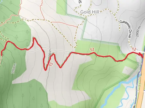Colorado section from Sherwood Trail Road