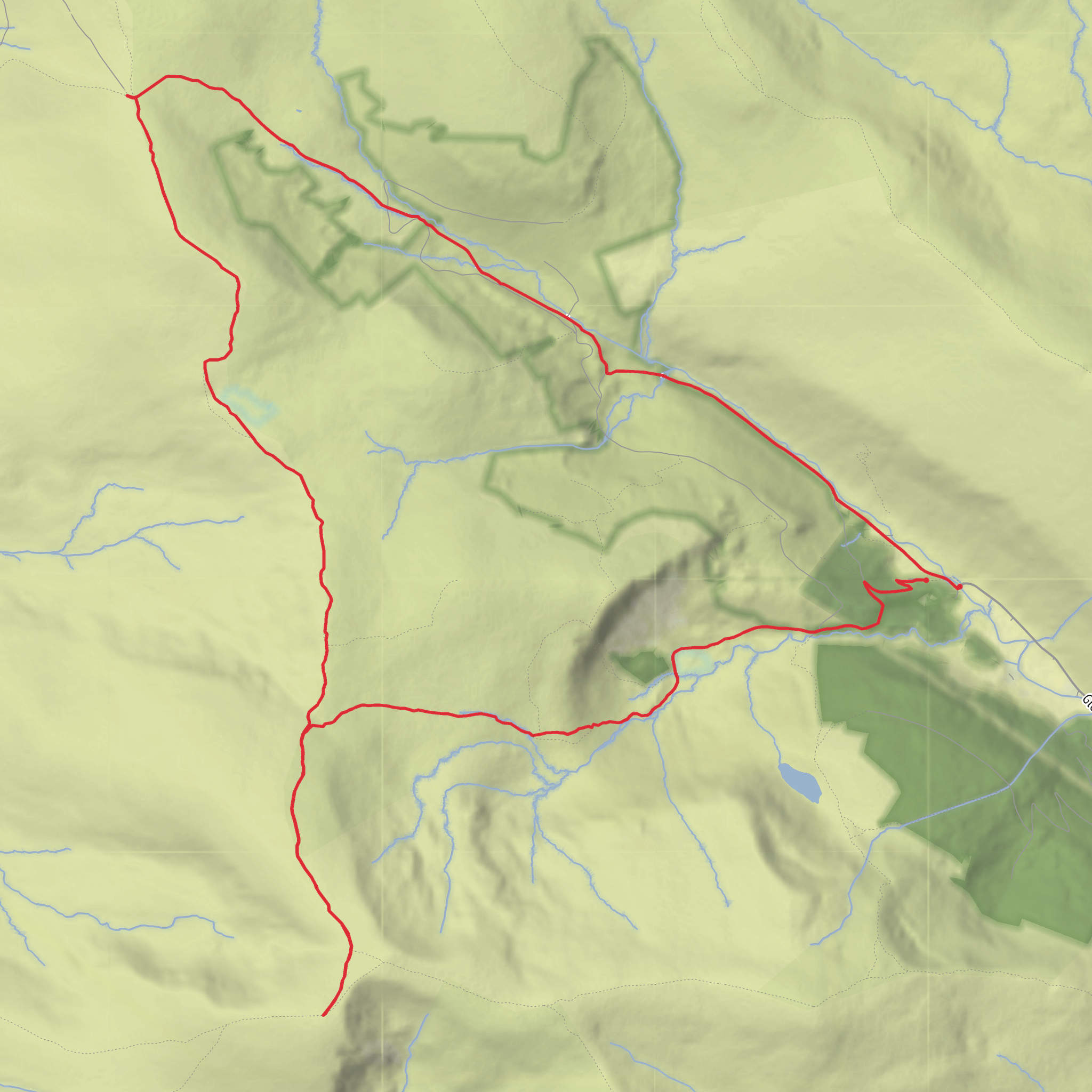 Forge the Peak mobile static map