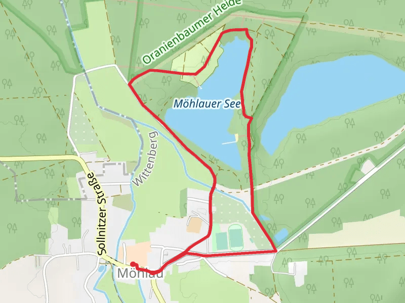 Möhlauer See via Heidesteig