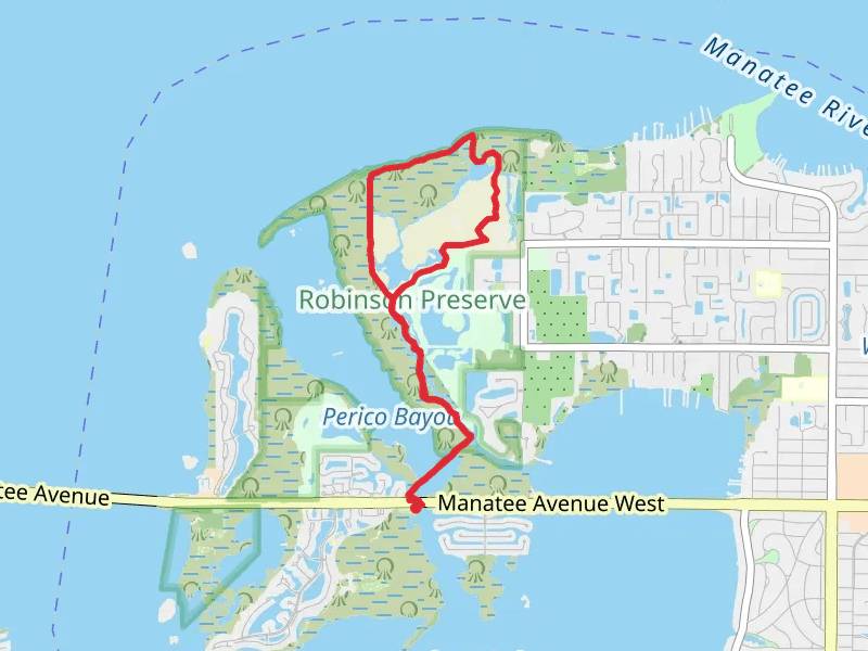 Osprey Loop via Spoonbill Trail