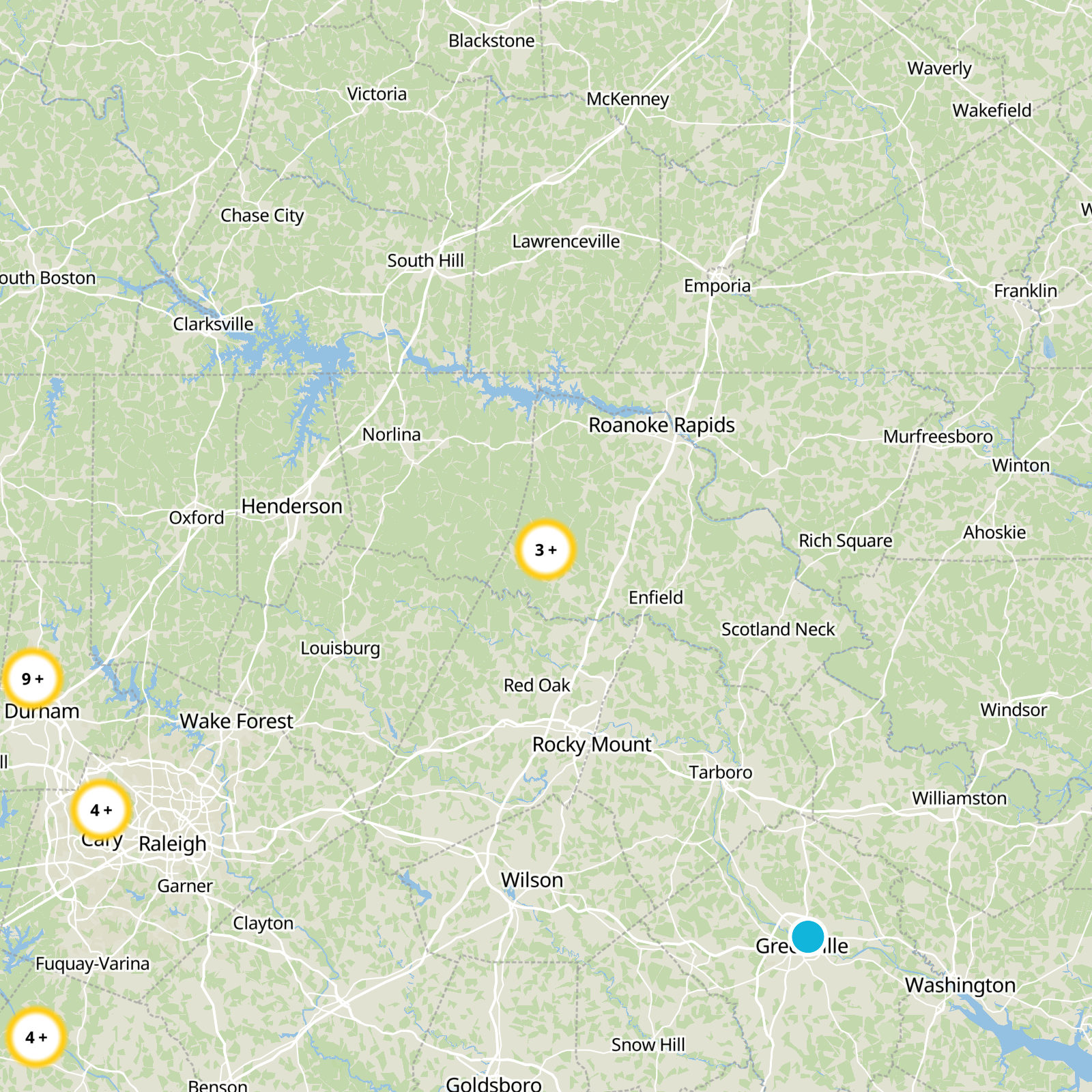 Halifax County Static Map
