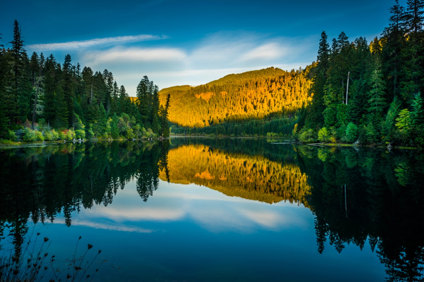 An image depicting the trail Clearwater River Trail and its surrounding area.