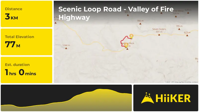 | Scenic Loop Road - Valley of Fire Highway