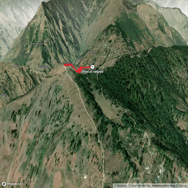 Lower Kullu Valley Viewpoint and Bijli Majadev Temple Trek