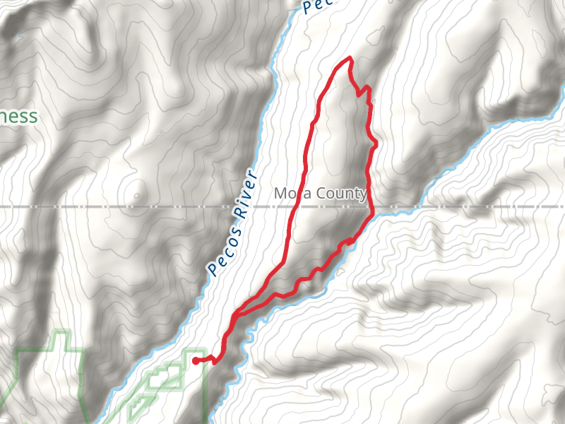 Hamilton Mesa Loop Trail